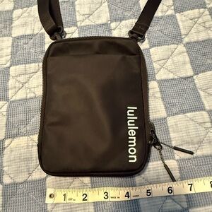 lululemon athletica Black Easy Access Crossbody Bag